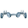 KRAUSE Rolka masztowa uniwersalalna śr. masztu od 60 mm  KRAUSE Rolka masztowa uniwersalalna śr. masztu od 60 mm